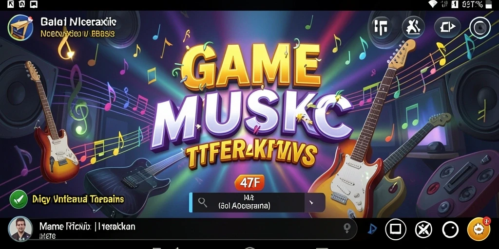 Tampilan gameplay 47F yang penuh warna dan interaktif.