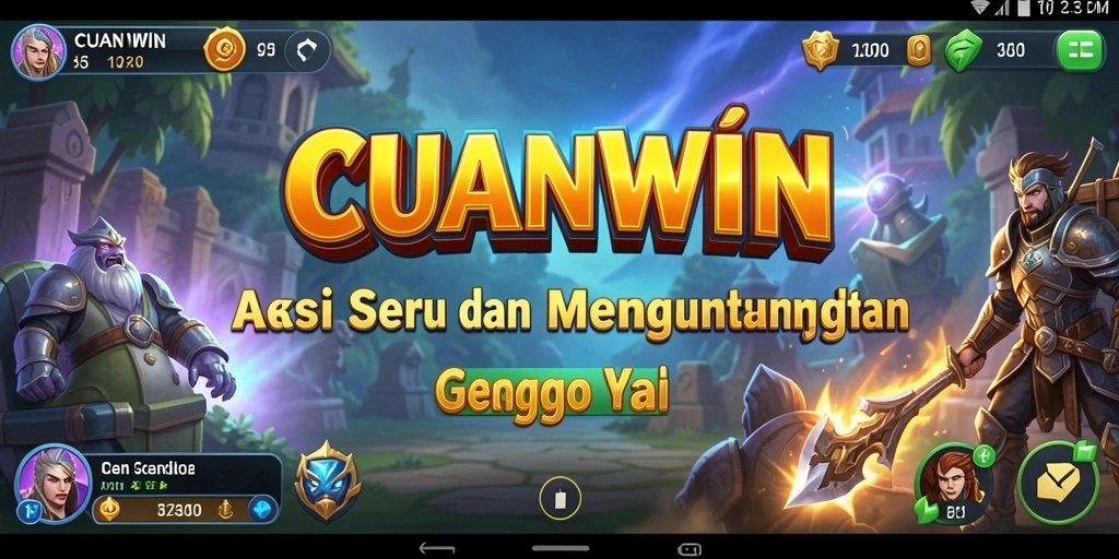 Tampilan menarik dari CUANWIN dengan aksi seru yang mendebarkan.