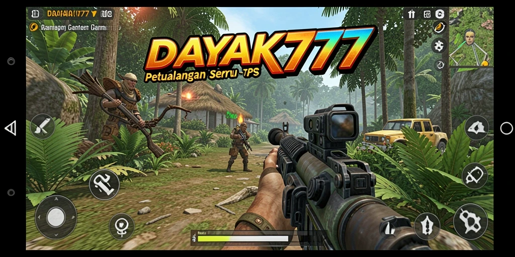 Tangkapan layar menunjukkan aksi intens dalam pertempuran TPS.