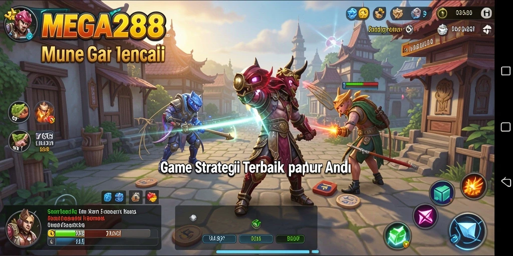 Tampilan gameplay MEGA288 yang seru dan strategis