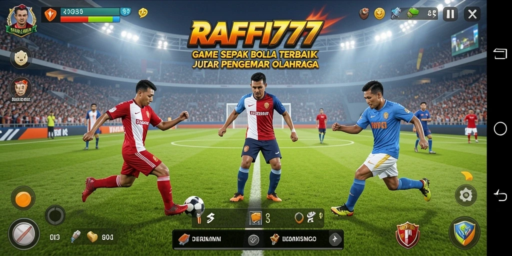 Gameplay RAFFI777 yang menegangkan dan menarik di lapangan hijau.