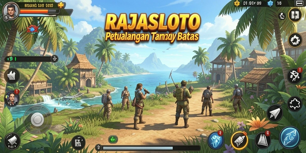 Gameplay seru dan serba terbuka di RAJASLOTO.