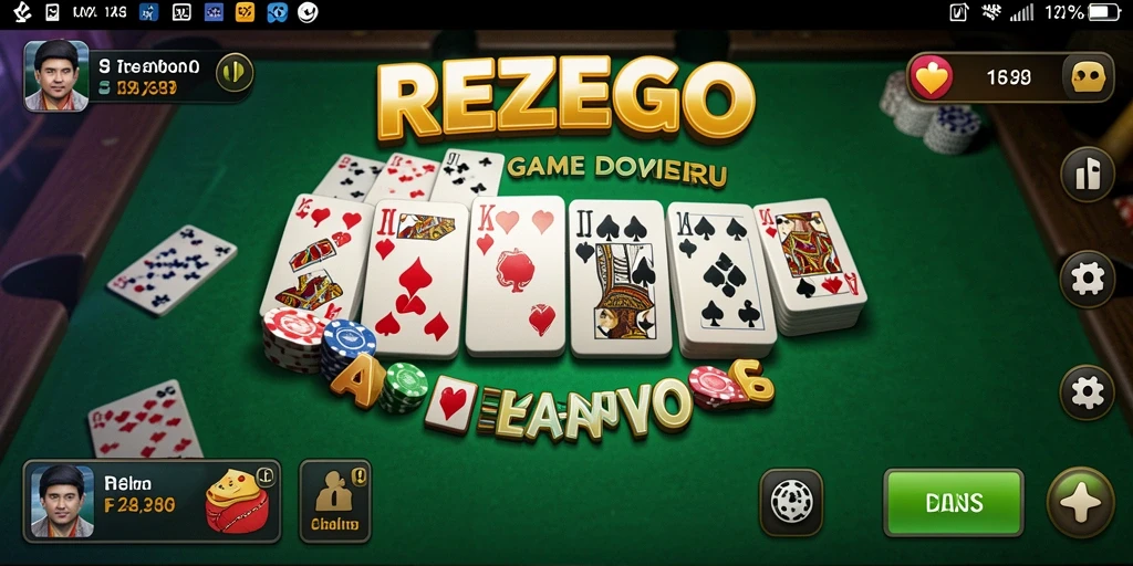 Gameplay seru di REZEGO dengan tampilan menarik.