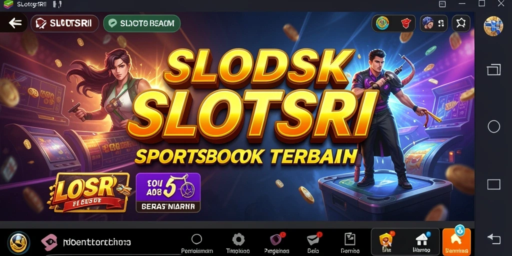 Screenshot SLOTSRI menunjukkan gameplay taruhan yang menarik dan interaktif.
