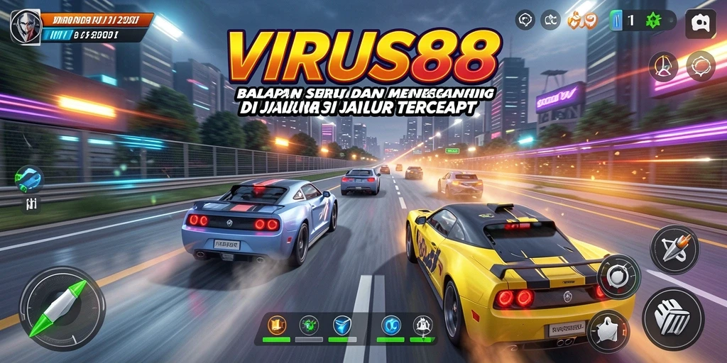 Gameplay Racing yang Menegangkan dengan Visual Menakjubkan dari VIRUS88